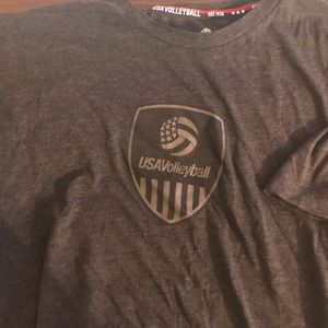 adidas USA Volleyball Graphic Tee